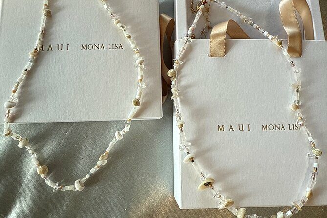 Maui Jewelry Making Class with Puka Shells and Pearls - The Value and Experience