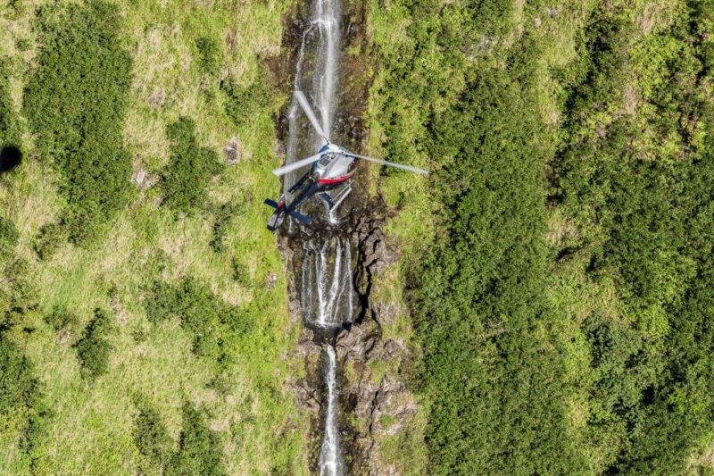 Maui: Road to Hana Helicopter & Waterfall Tour With Landing - Scenic Flight