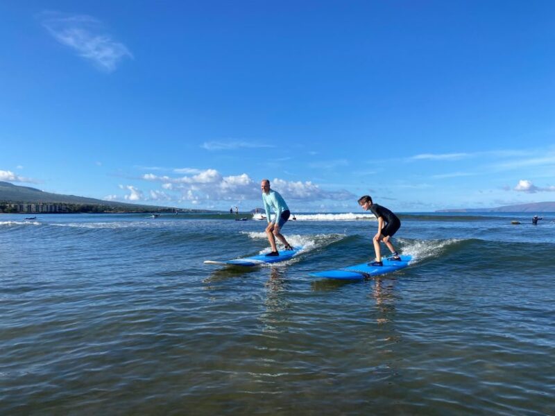 Maui: Surf Lessons for Families, Kids, and Beginners - Learning Experience