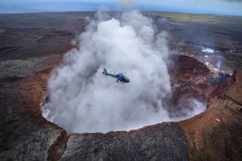 Maui to Big Island: Big Island Volcano Helicopter & Bus Tour - Experience Highlights