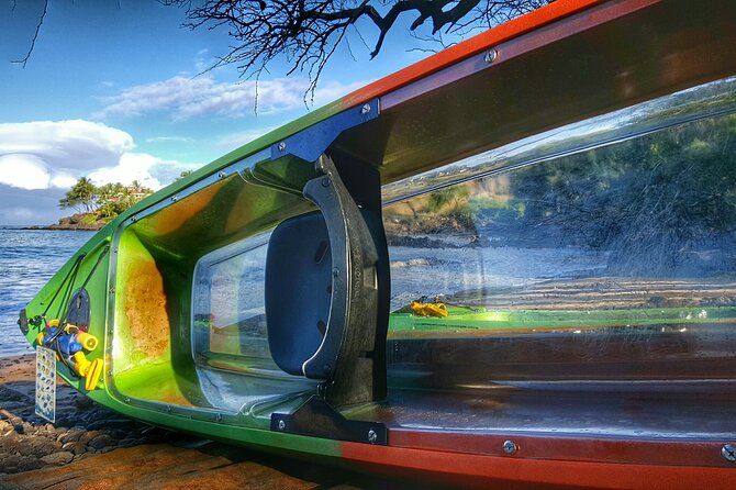 Mauis Only Clear Bottom Kayak Rental (Priced per Tandem Kayak) - Lesson and Exploration Guidance