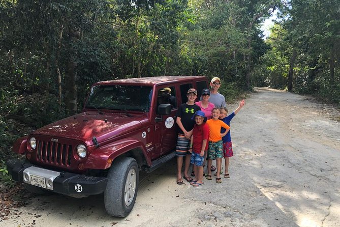 Mayan Jungle Jeep to Amber Caves, Natural Sinkhole and Snorkel - Age, Health, and Accessibility