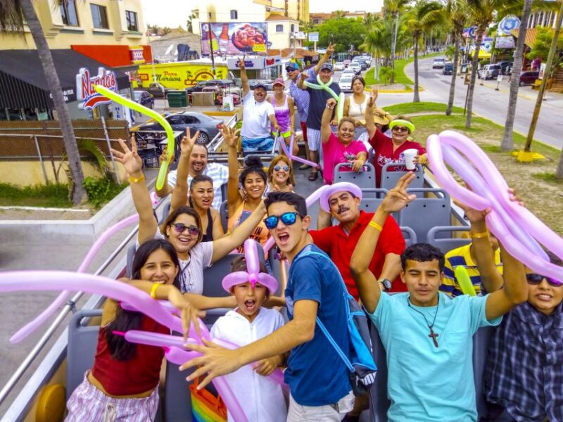 Mazatlán: Double-Decker Bus, Cliff Diving & Walking Tour - Sights and Activities