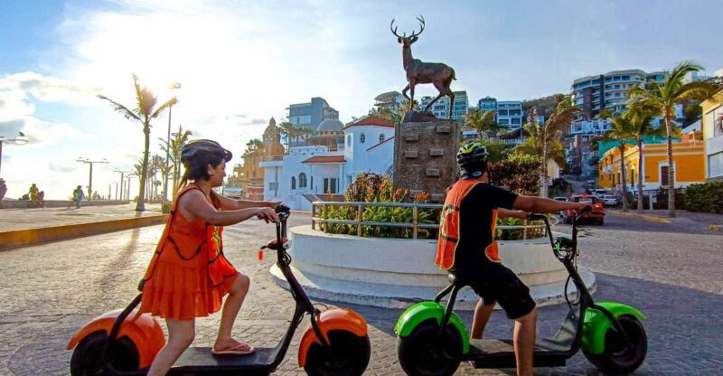 Mazatlán: Historic District by Electric Shopper Scooter - Itinerary Highlights