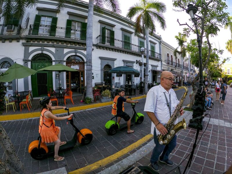 Mazatlán: Historic District by Electric Shopper Scooter - Inclusions and Exclusions