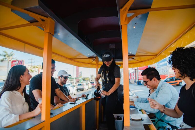 Mazatlan: Seafront Boardwalk Beer Bike Tour - Key Points