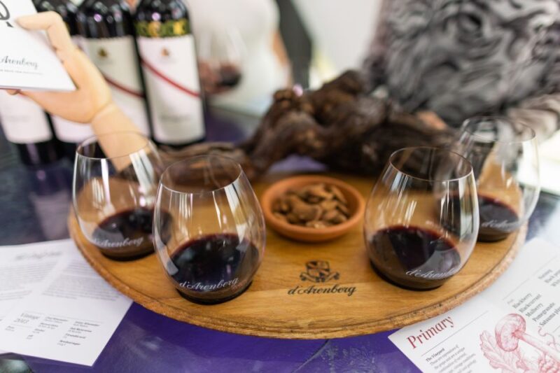 Mclaren Vale: Dead Arm Shiraz Wine Tasting at Darenberg - Multisensory Wine Journey