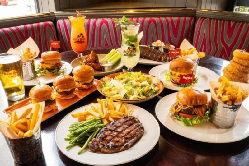 Meal at the Hard Rock Cafe Washington DC - Dining Experience Overview