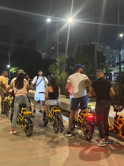 Medellin: City Tour by Electric Bicycle + Gourmet Dinner - Electric Bicycle Exploration