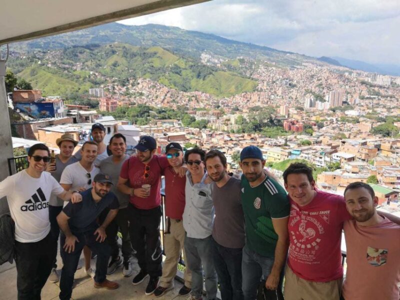 Medellin: Comuna 13 and Social Innovation Tour - Cable Car Panorama