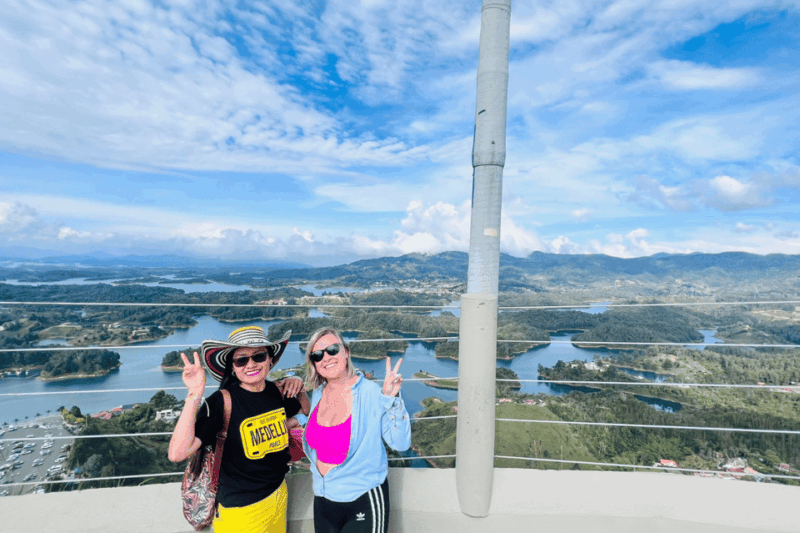 Medellin: Guatape and El Penol Rock Day Trip With Boat Ride - Visit to El Peñol
