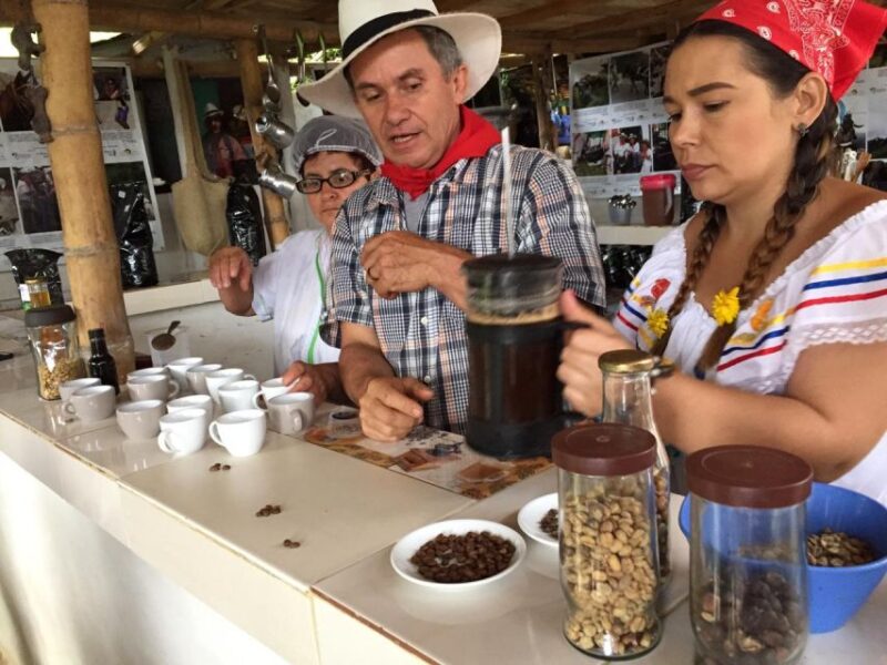 Medellín: Guatape Village With Coffee and Fruit Tasting Tour - Replica of El Peñol