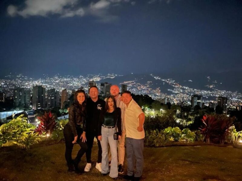 Medellín Nightlife Tour Bilingual Hosts - Key Points