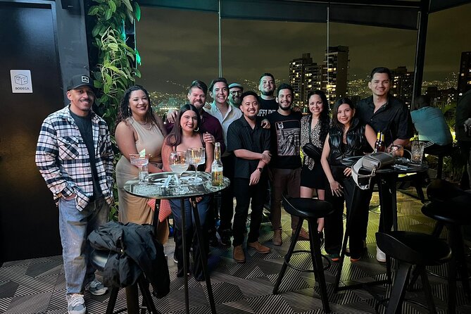 Medellin Nightlife Tour : Rooftops & Clubs of El Poblado Provenza - Key Points
