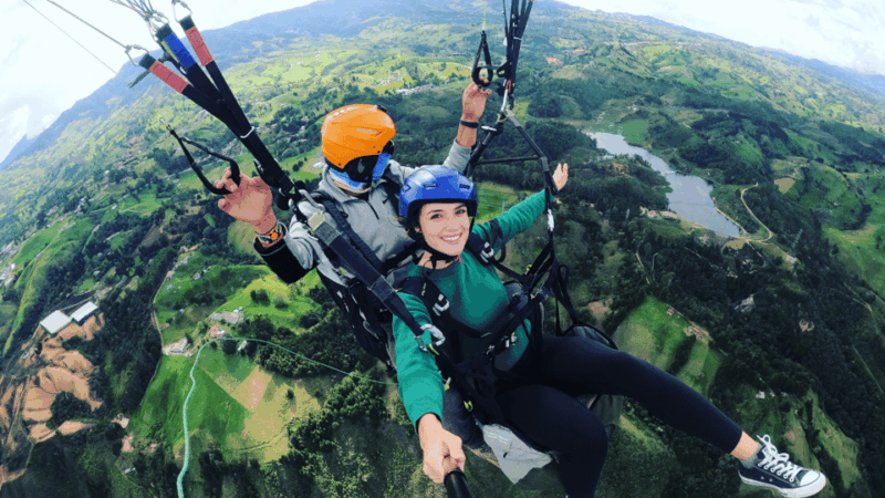 Medellin: Paragliding RUBEN FLY - Key Points