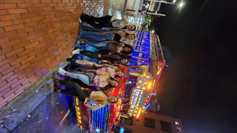 Medellin: Party Bus With DJ & Street Food Tastings - Transportation and Itinerary