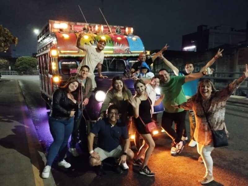 Medellin: Party Bus With DJ & Street Food Tastings - Meeting Point and Location