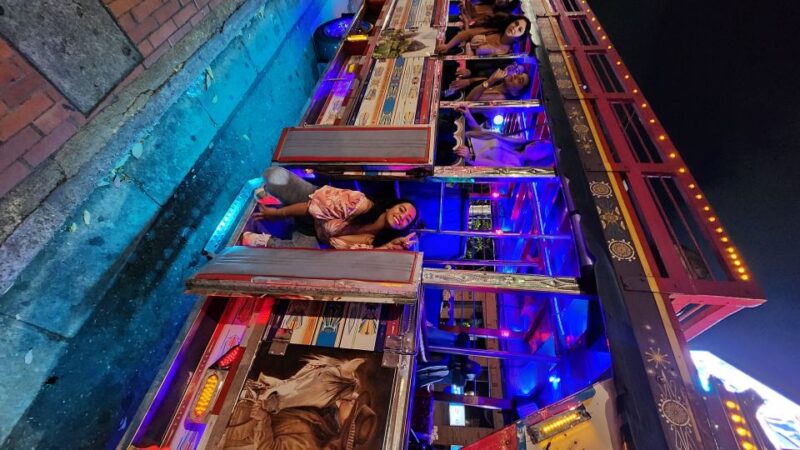 Medellin: Party Bus With DJ & Street Food Tastings - Transportation and Itinerary