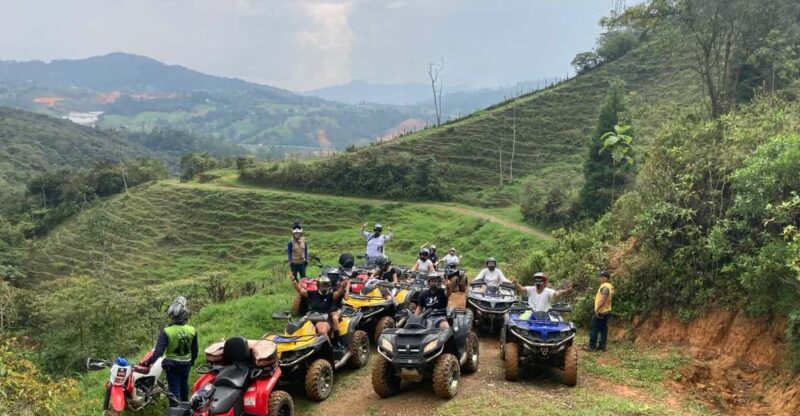 Medellin: Private Tour on ATVS 1.5h Includes Waterfall - Key Points
