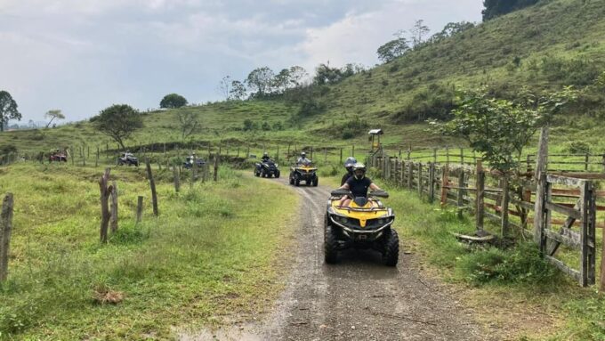 Medellin: Private Tour on ATVS 1.5h Includes Waterfall - Recap