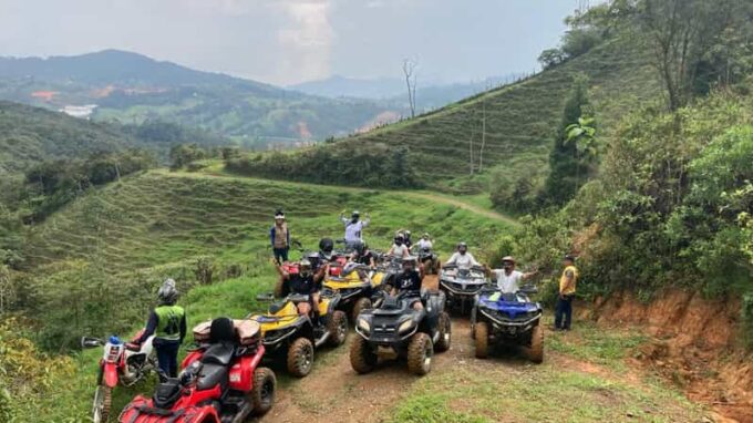 Medellin: Private Tour on ATVS 1.5h Includes Waterfall - Refreshment and Recap