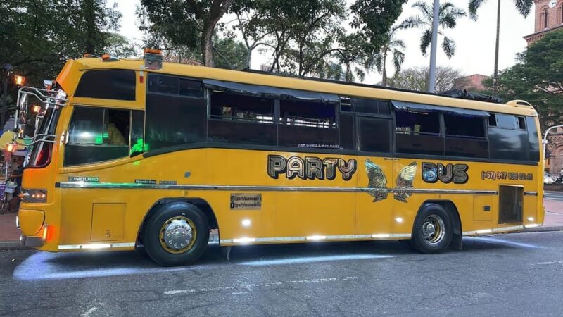 Medellin: Rumbero Party Bus With All the Beer You Can Drink - Itinerary and Locations
