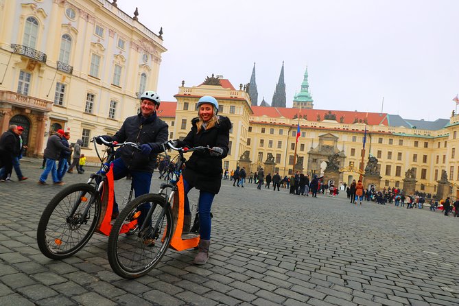Medieval Prague - E-Bike / E-Scooter City Tour - Maximum Group Size