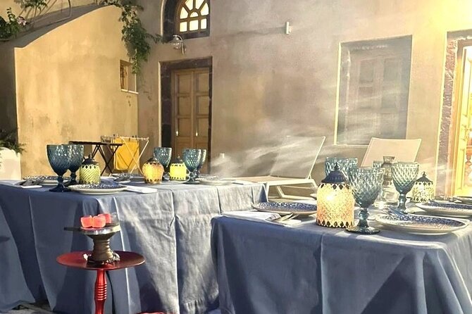 Mediterranean Voyage BBQ Party in Santorini Island - Logistics