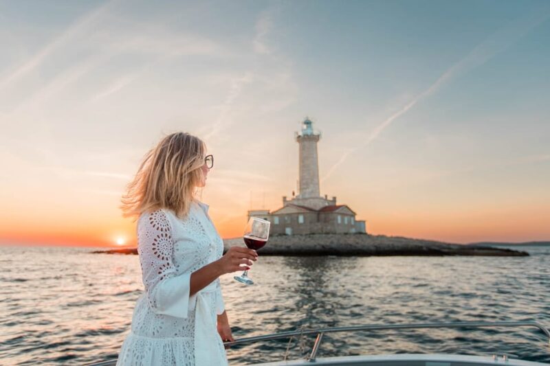 Medulin: Sunset Boat Cruise With Wine Tasting - Pricing and Reservation