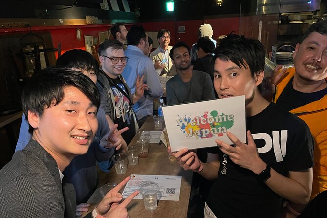 Meet and Fun Chat Osaka Locals With Drink All U Can Party Ticket - Beverages and Activities