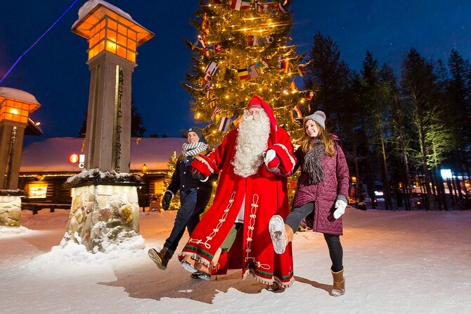 Meet Santa Claus & Santas Reindeer Ride & Hug Huskies - Meeting Santa Claus