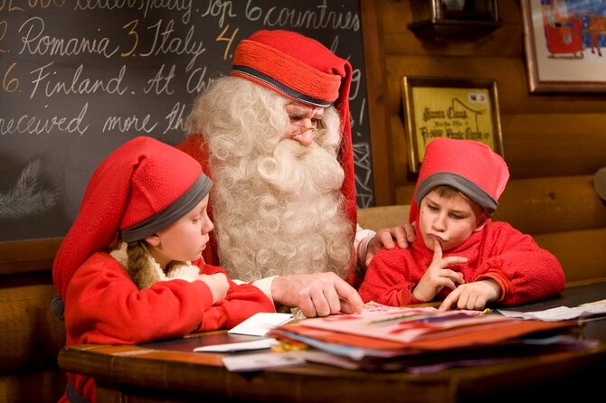 Meet Santa Claus & Santas Reindeer Ride & Hug Huskies - Transferring to the Tour