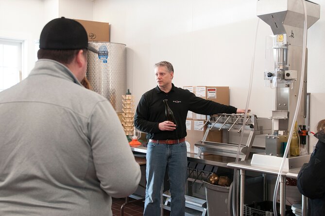 Meet the Winemakers - Seven Birches Winery Tour - Winemaking Equipment Demonstration