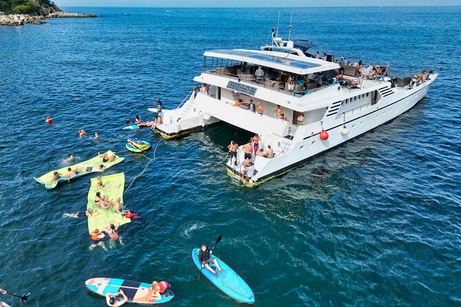 Mega Yacht All-Inclusive Yelapa Waterfall & Snorkeling Adventure - Snorkel and Explore