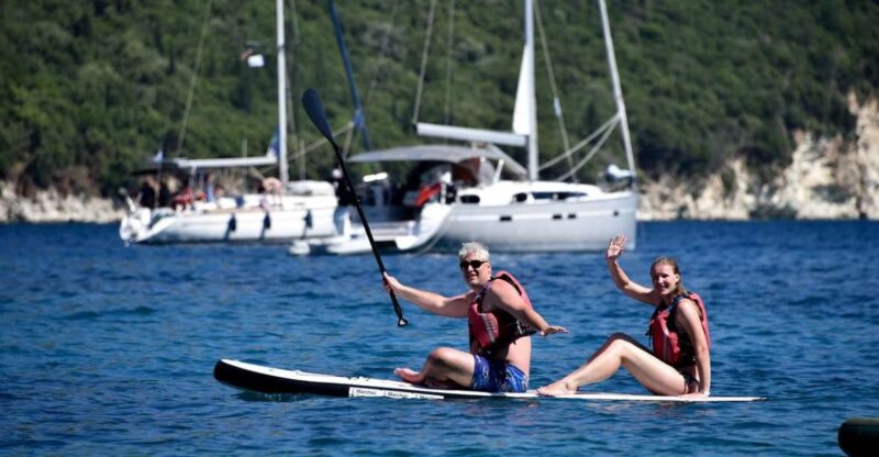 Meganisi: Half-Day Guided SUP Tour to Nisída Thilía Island - Paddle Along Meganisis Coastline
