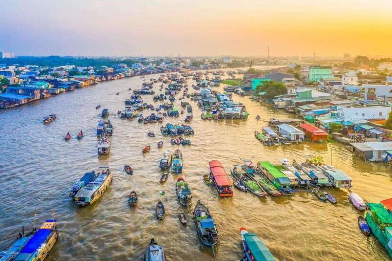 Mekong Delta 2 Days Tour :Explore Cai Rang Floating Market - Enjoying Local Music, Cuisine, and Cruise Dinner