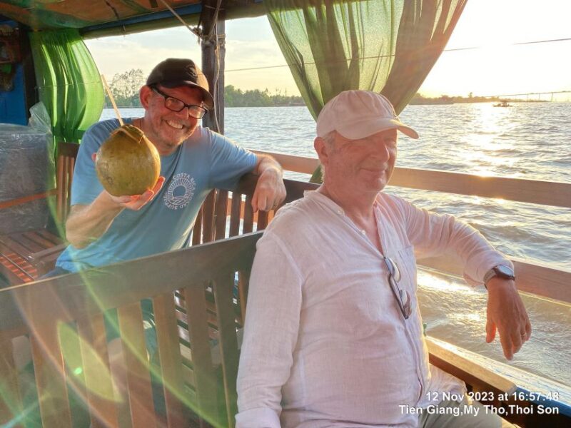 Mekong Delta With a Long Tien River - Coconut Candy Workshop Experience