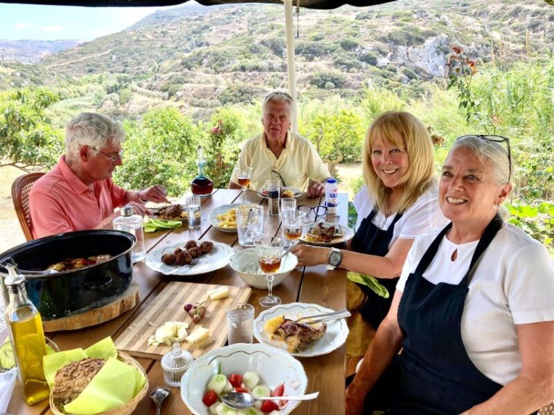 Melanes: Naxos Perivoli Farm & Cooking Class With Wood Fire - Traditional Greek Cuisine