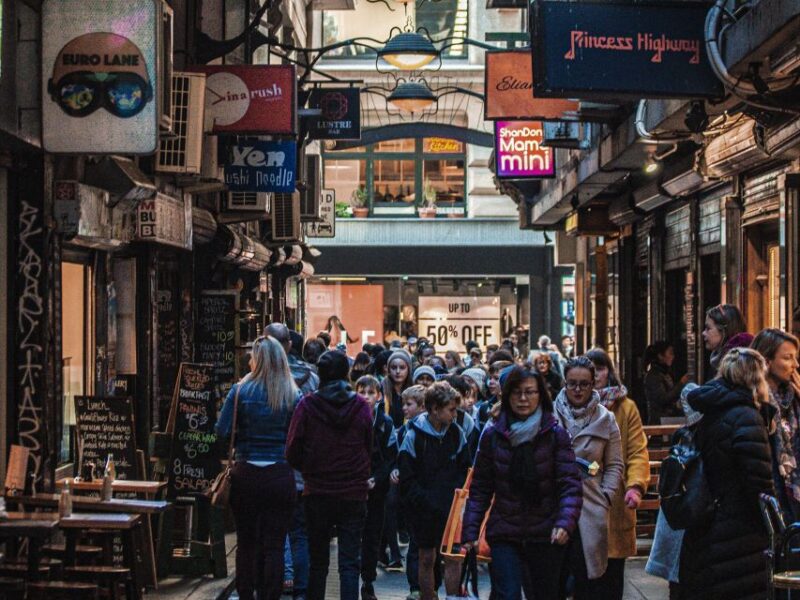 Melbourne: City Exploration Game With Bar and Cafe Stops - Route and Stops