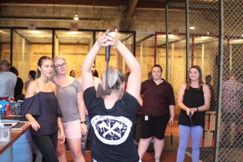 Melbourne: Lumber Punks Axe Throwing Experience - Key Points