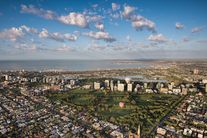 Melbourne Sunrise Balloon Flight & Champagne Breakfast - Aerial Views of Melbourne
