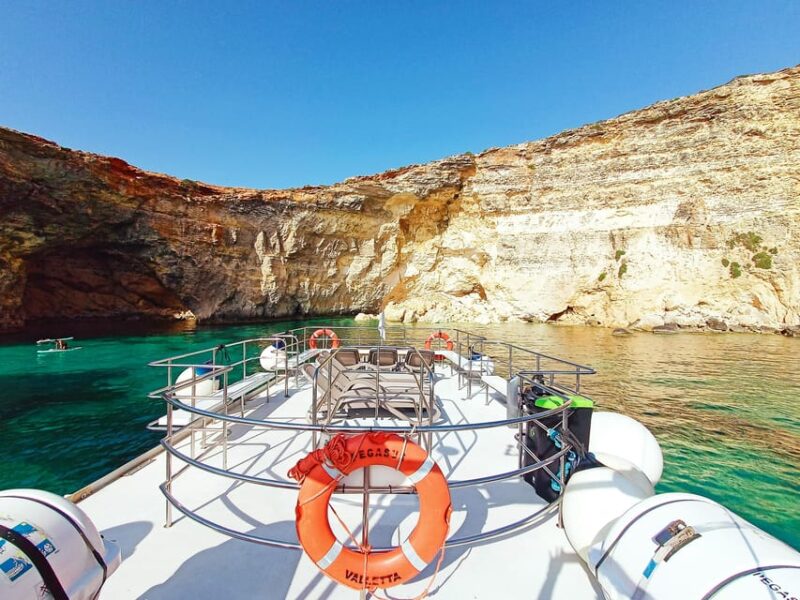 Mellieha: 2 Bay Evening Sunset Cruise Crystal & Blue Lagoon - Itinerary and Activities