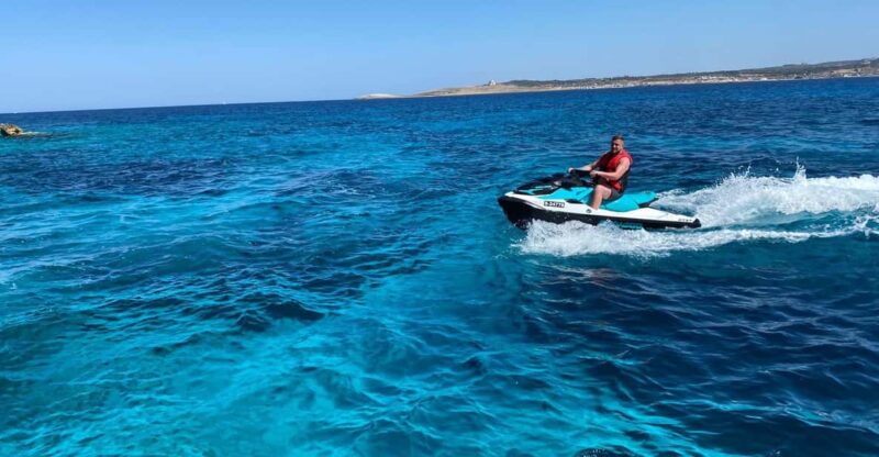 Mellieha: Jet Ski Rental With Safety Boat and Passenger - Safety and Equipment