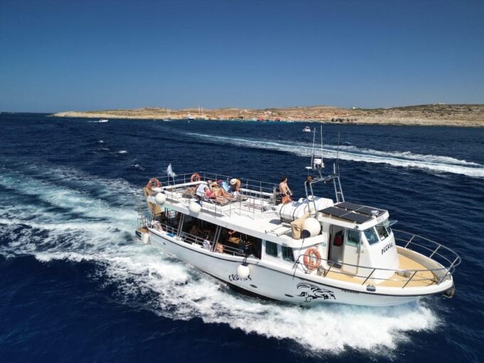 Mellieha: Two Bay Evening Cruise Including The Blue Lagoon - Itinerary and Schedule