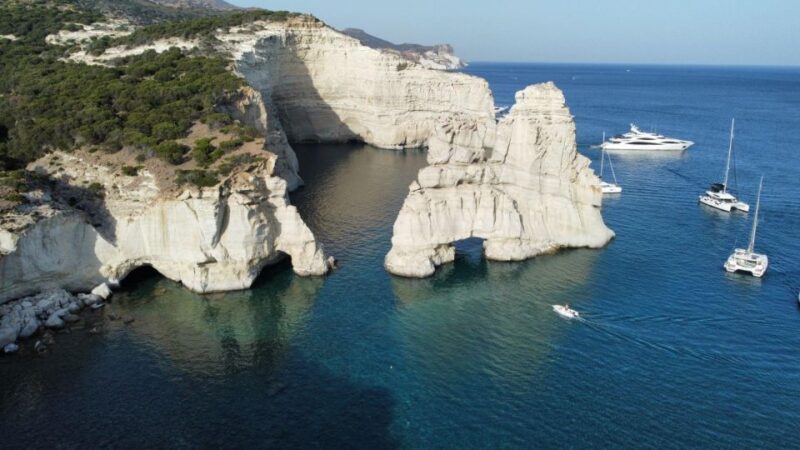 Mélos: a Tour of the Coasts of Mélos With or Without a Captain - Self-Captained Adventure