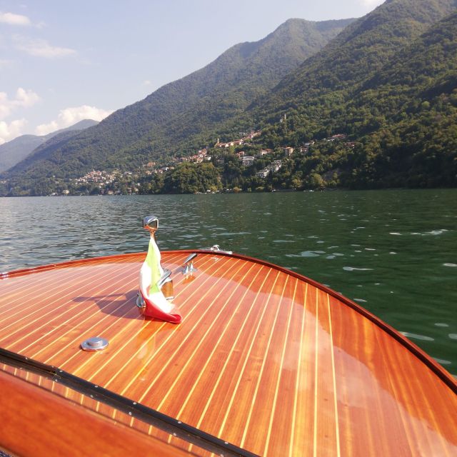 Menaggio: Villas of Central Lake Como Private Boat Tour - Tour Experience