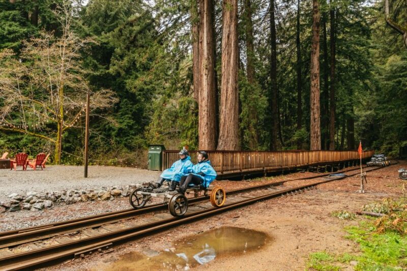 Mendocino County: Pudding Creek Railbikes - Key Points