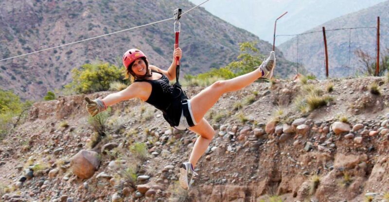 Mendoza: Trekking, Abseiling and Zipline - Included and Excluded
