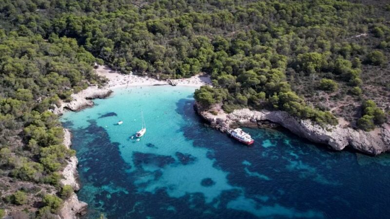 Menorca: Full-Day Boat Tour With Paella Lunch - Cala En Turqueta Exploration