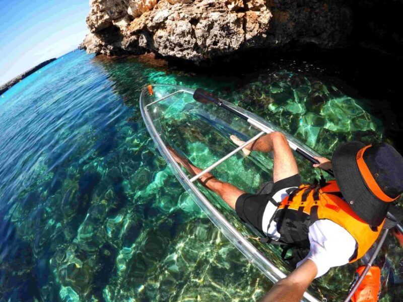 Menorca: Guided Transparent Kayaking Tour - Booking Information